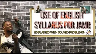 Jamb English Syllabus (Explained)
