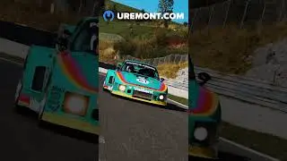 Две легенды в одном кадре - Porsche 935  