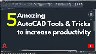 5 Amazing AutoCAD Tools & Tricks|AutoCAD Tutorial