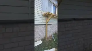 простые деревянные леса легко и быстро и надёжные