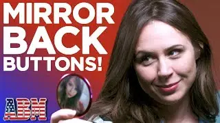 How to make a purse mirror button - American Button Machines