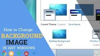 How to change background image in any windows