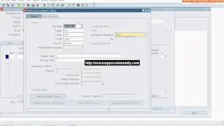 Standard Purchase Order Creation - Oracle Purchasing