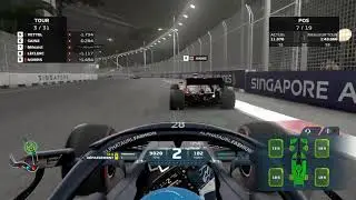 F1® 2021 Singapour crash