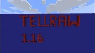 How to use the TELLRAW COMMAND (Basics) in Minecraft (JAVA)