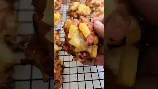 Yes i put Pineapple on Potato Pizza! #shorts