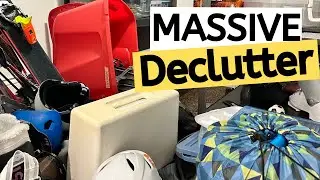 EXTREME Storage Closet Declutter | BEFORE & AFTER