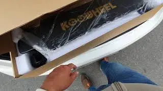Электроскейтборд Koowheel. Распаковка.