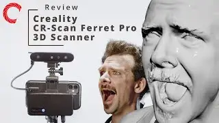 How does this 3D scanner change the movie world? - Creality CR-Scan Ferret Pro