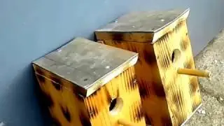 Как сделать скворечник! ( из отходов за пол часа )