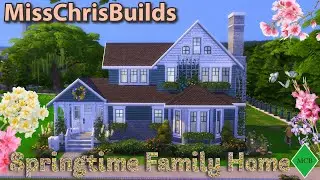 Springtime Family Home - Sims 4 Speed Build