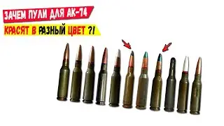 Что означает разный цвет пуль?