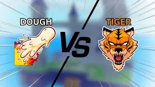 Tiger vs dough fruit | BLOX FRUIT