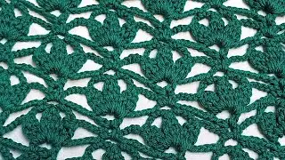 How To Crochet For Beginner Design Mesh Stitch Kitting Pattern From #Tanweer Begum