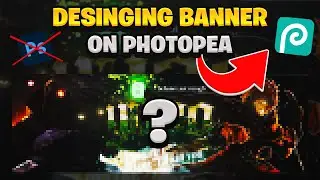 DESIGNING A BANNER ON PHOTOPEA (FREE SOFTWARE)