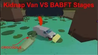 Can my NEW KIDNAP VAN SURVIVE the stages??!                  (BABFT- Roblox) Mama I'm a criminal