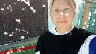 Приехала помочь с семечками и виноградом. Вот насмешили  меня вчера комментариями😯