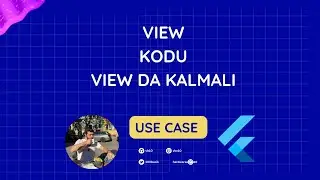 Flutter: View kodu View'da kalmalı (Mixin ve  Delegasyon)