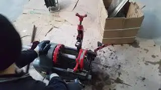 Proter pr2002 metal boru diş açma makinesi