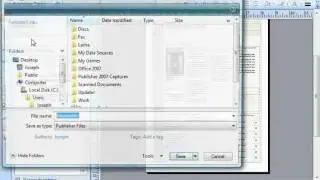 Publisher 2003 Tutorial Saving Your Publication as a PostScript File Microsoft Training Lesson 12.5