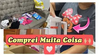 FUI NA CIDADE E COMPREI MUITA COISA ❤️