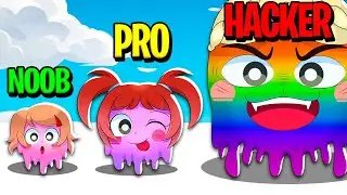 Blob Merge 3-D App Game! | With Molly And Daisy