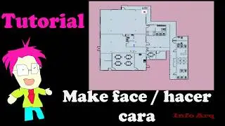 Make face  - Crear cara / SketchUp