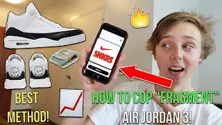 HOW TO COP AIR JORDAN 3 X 