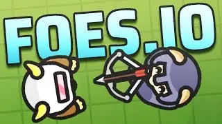 EPIC Killstreak and INSANE CROSSBOW! - NEW IO GAME Battle ROYALE! - Foes.io Gameplay