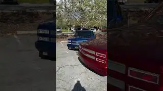 Candy Blue & Red 🍎🫐✨✨ OBS Silverado Dropped Trucks 