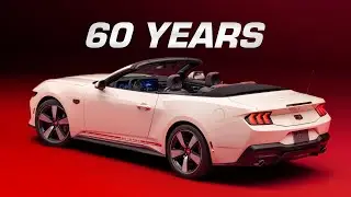 EXCLUSIVE! The 2025 Mustang 60th Anniversary Edition 🐎
