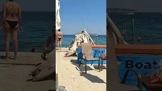 На пляже, море, солнце)