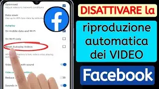 Come disattivare la riproduzione automatica dei video sull'app di Facebook 2023