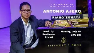 Antonio Ajero Piano Sonata Recital