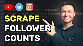 Scraping YouTube, Twitter, and Instagram with Python and Selenium