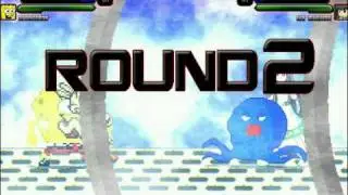 Rocko and Spongebob vs Ika Musume and Jellypus