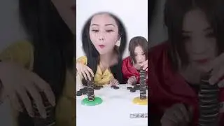 Build Oreo Tower Challenge #Shorts