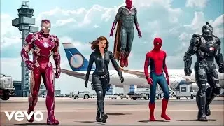 Gwen Rose - Gandagana Prod. Emin Nilsen   Captain America Civil War [Airport Battle Scene]