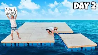 Stranded 100 Hours on a Homemade Raft - Day 2