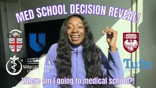 MED SCHOOL DECISION REVEAL! | stay tuned to find out where i’m going! COMMENT YOUR GUESS! :)