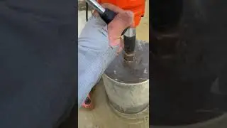 Core drilling in action