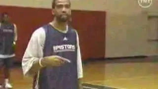 NBA TNT Fundamentals with Rip Hamilton on MOVING W/O BALL