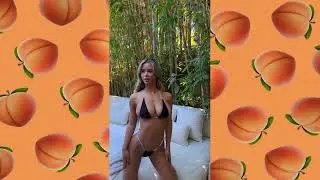 [ 🍎NEW TREND in TIKTOK 2024 🍓] Сute girl with very big... 🍒 🍒 🍒 #omg #usa #australia #israel #shorts