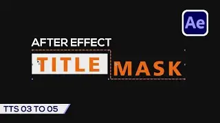 Masking in After Effect