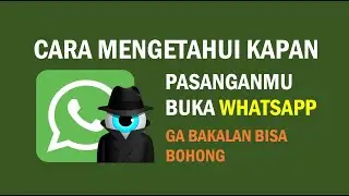 Cara Mengetahui Kapan Saja Pasanganmu Membuka Whatsapp