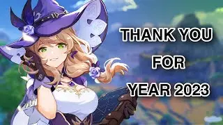 THANK YOU FOR A WONDERFUL YEAR 2023!!!!! #genshinimpact