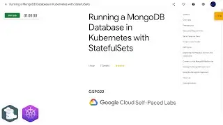 Qwiklabs | Running a MongoDB Database in Kubernetes with StatefulSets [GSP022]