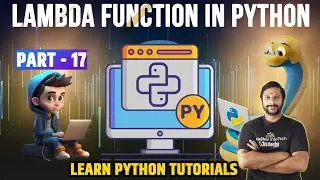 #17 🐍What are Lambda Functions in Python? | Python Tutorial for Beginners | Python Lambda Functions?