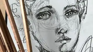 How I Practice Drawing Faces using a Pencil (EASY & Beginner Friendly)