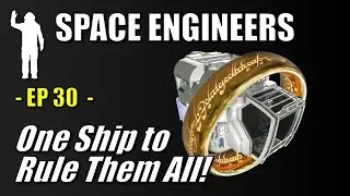 Space Engineers - EP30 - Control Ship for Drones, Projectors & More! | Tutorial | Let's Play